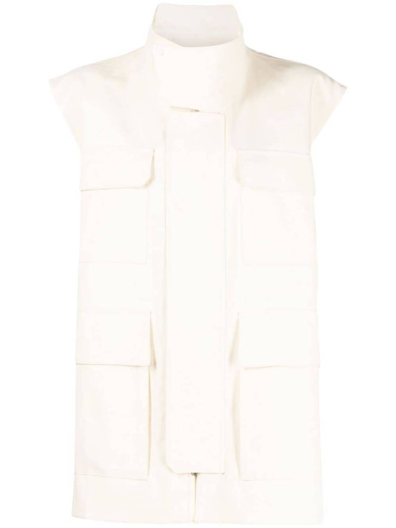 JNBY oversized sleeveless vest - White von JNBY