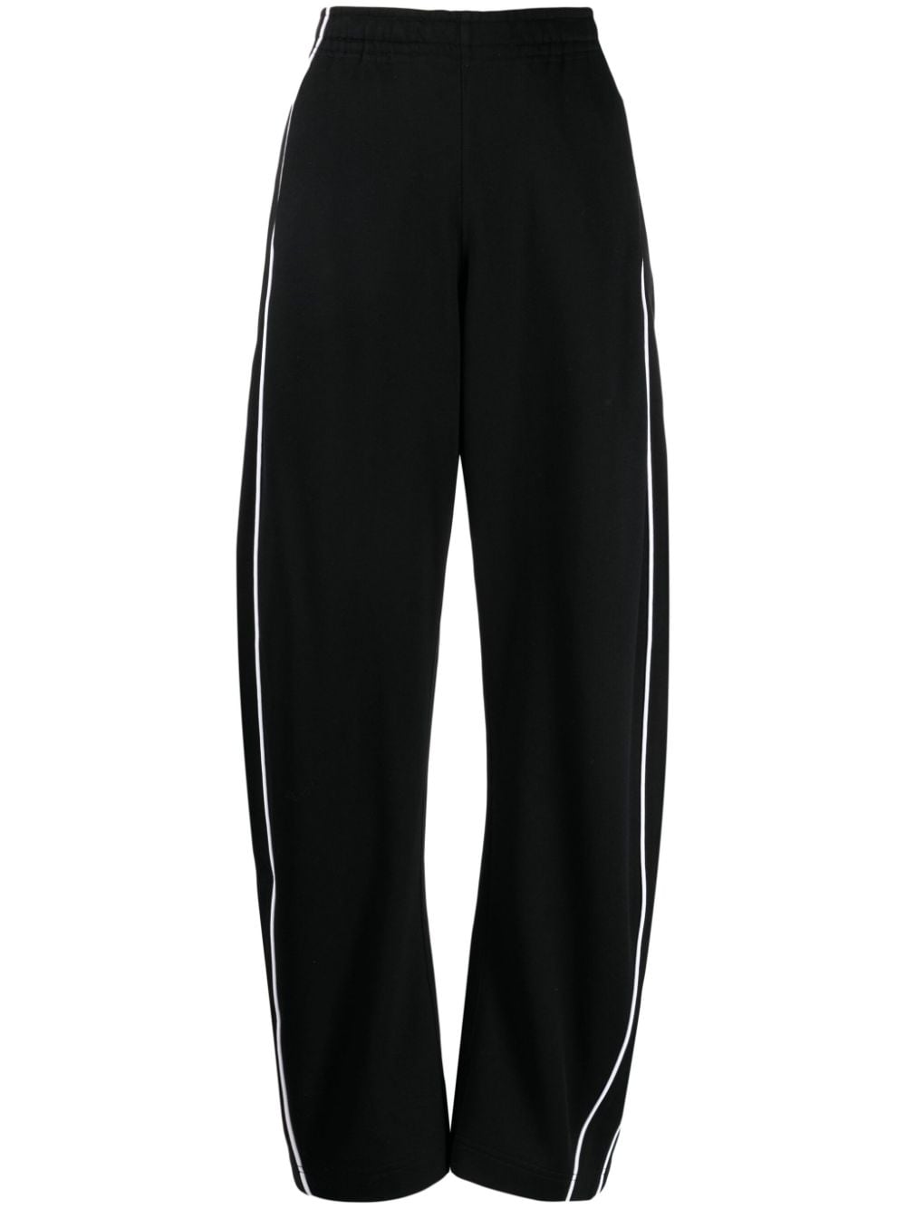 JNBY side-stripe cotton track pants - Black von JNBY