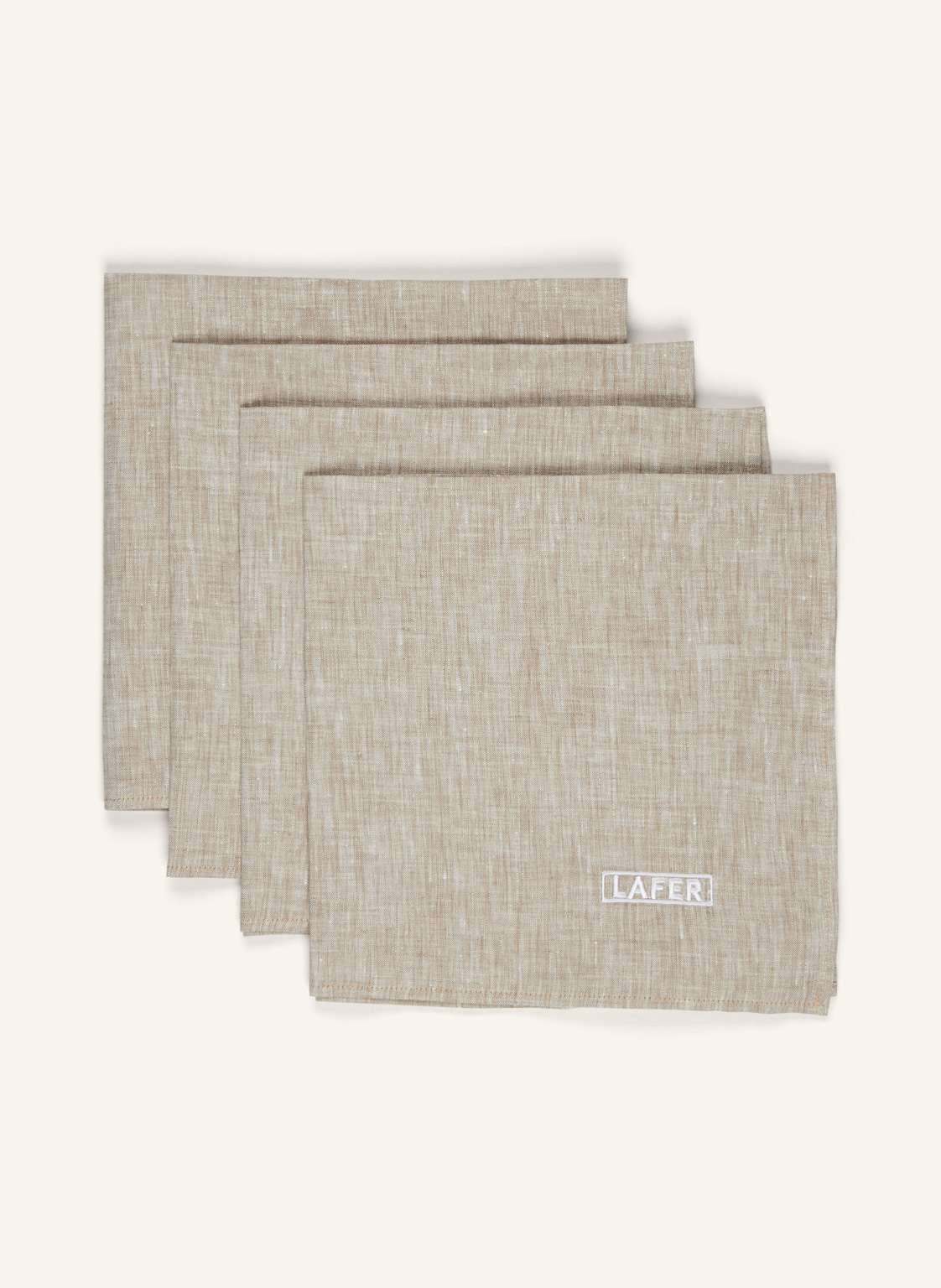 Johann Lafer Edition 4er-Set Stoffservietten Aus Leinen beige Johann Lafer Edition 4er-Set Stoffservietten Aus Leinen beige von JOHANN LAFER EDITION