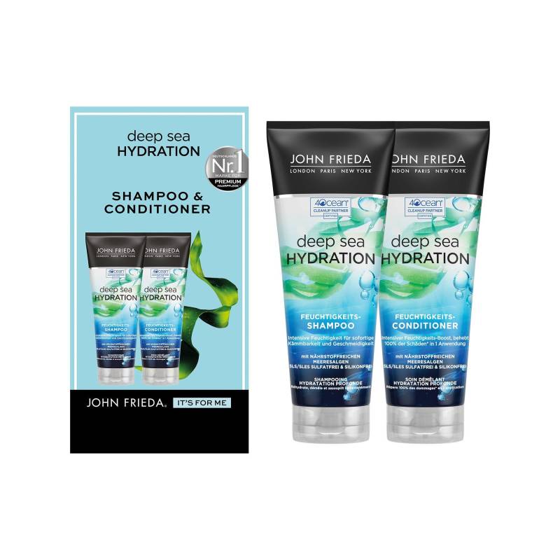 Deep Sea Hydration Shampoo + Conditioner Duo Damen  2x250ml von JOHN FRIEDA