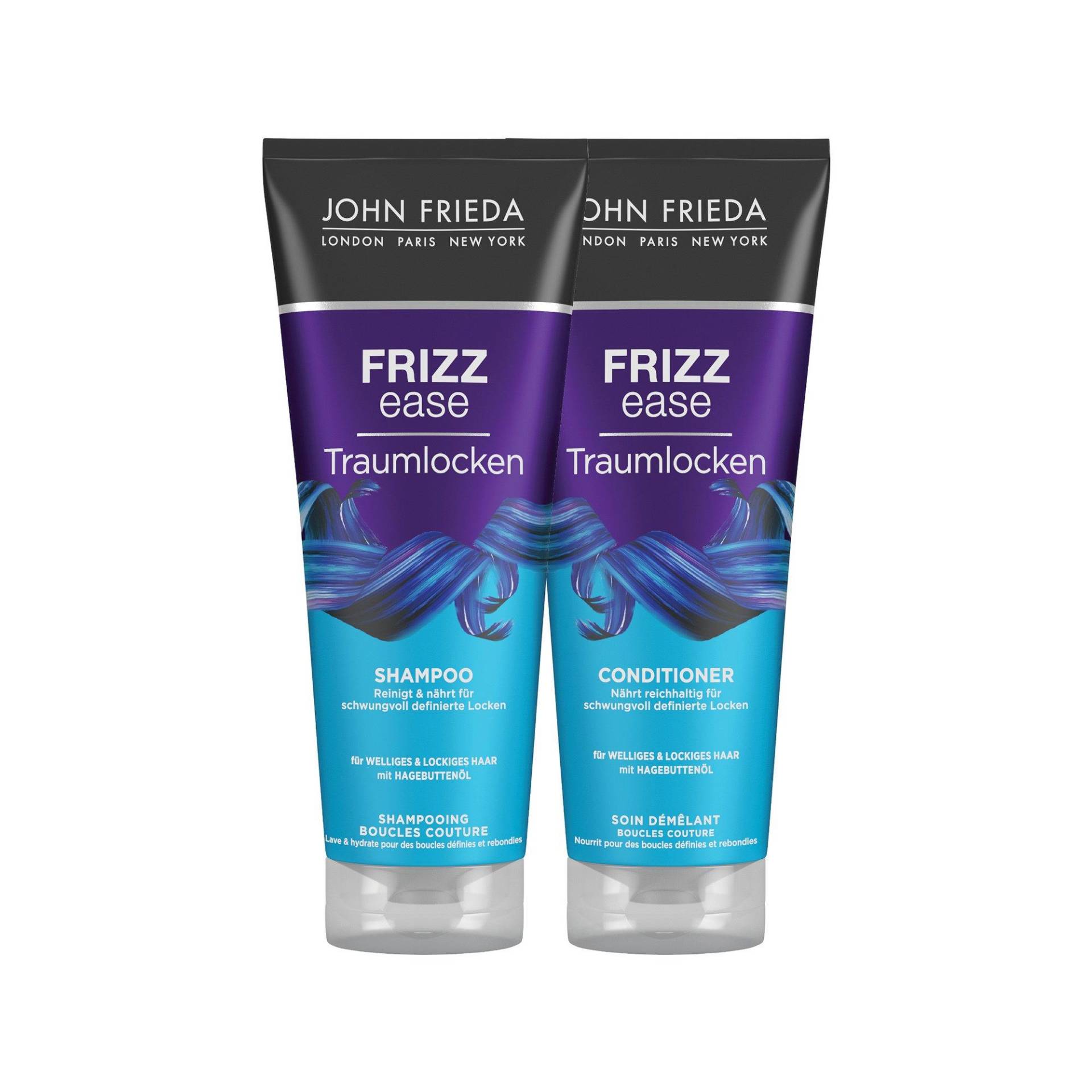 Frizz Ease Duo Traumlocken Shampoo + Conditioner Damen  2x250ml von JOHN FRIEDA
