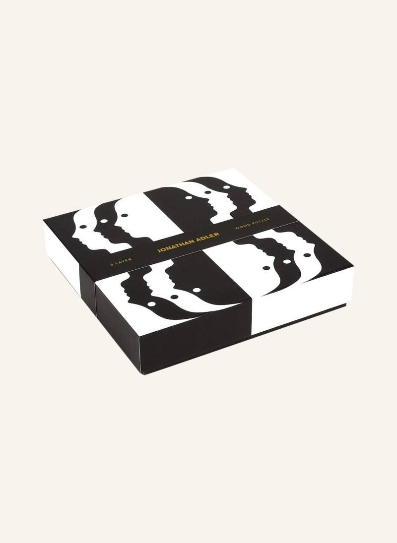 Jonathan Adler 3er-Set Puzzle Atlas schwarz von JONATHAN ADLER