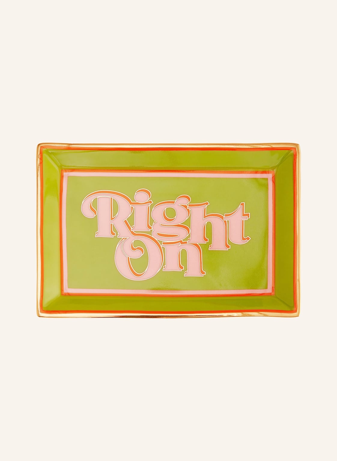 Jonathan Adler Schale Right On Rectangle gruen Jonathan Adler Schale Right On Rectangle gruen von JONATHAN ADLER