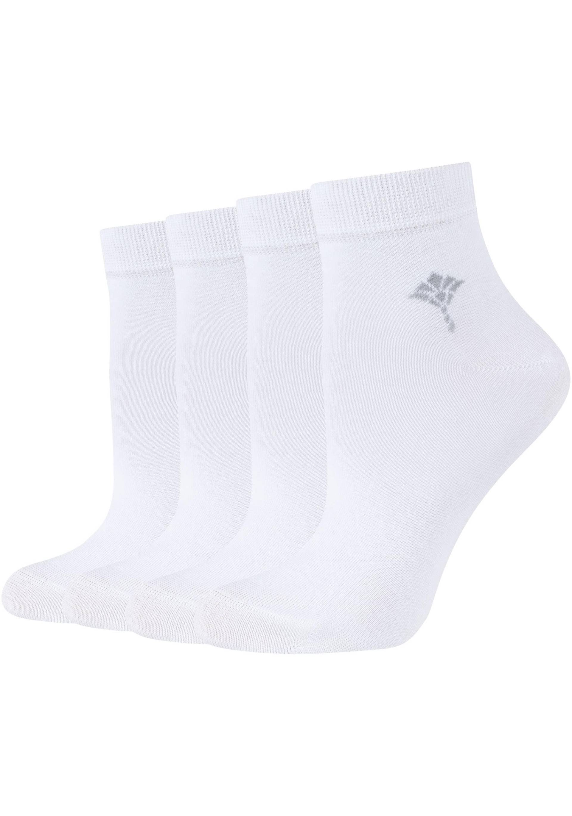 JOOP! Kurzsocken »for your daily glam«, (4 Paar), mit weichem Fussbett von JOOP!