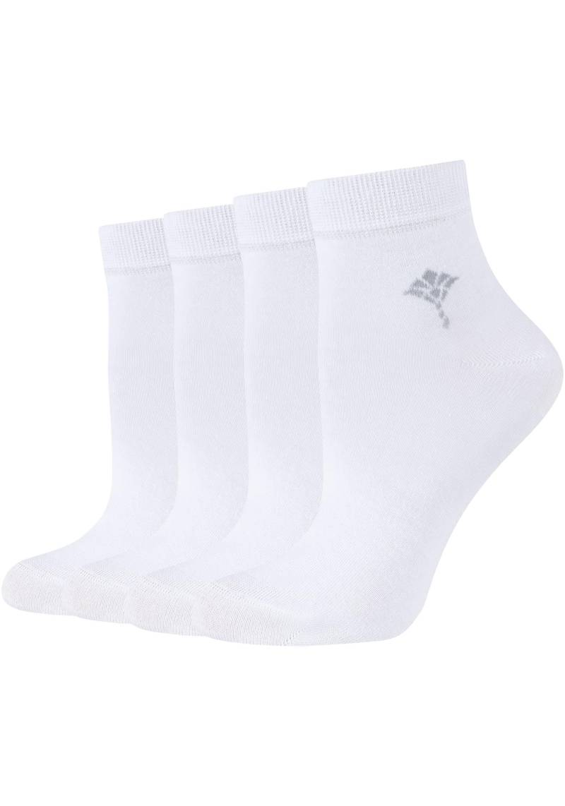JOOP! Kurzsocken »for your daily glam«, (4 Paar), mit weichem Fussbett von JOOP!