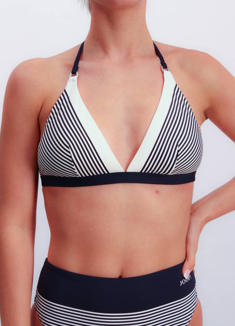 JOOP! Triangel-Bikini-Top »Stripes«, Träger zum Binden, Streifen-Design von JOOP!