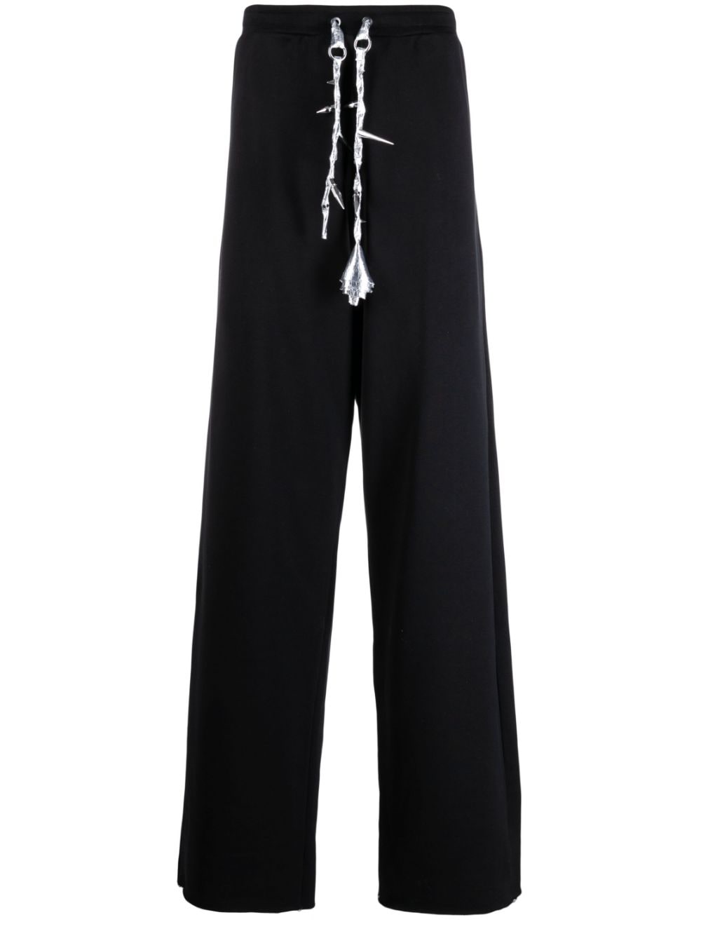 JORDANLUCA Ruby cotton track pants - Black von JORDANLUCA