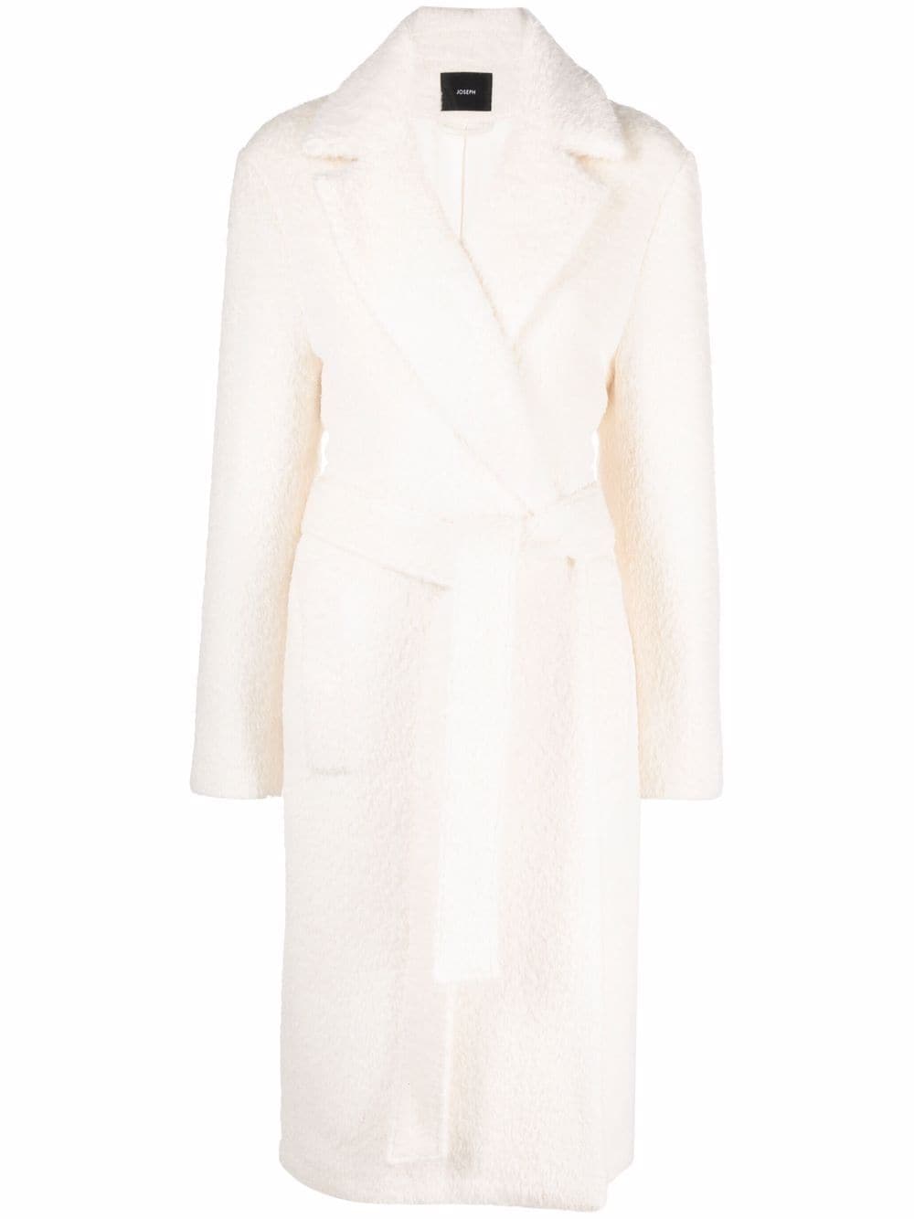 JOSEPH Cayla tie-waist coat - White von JOSEPH