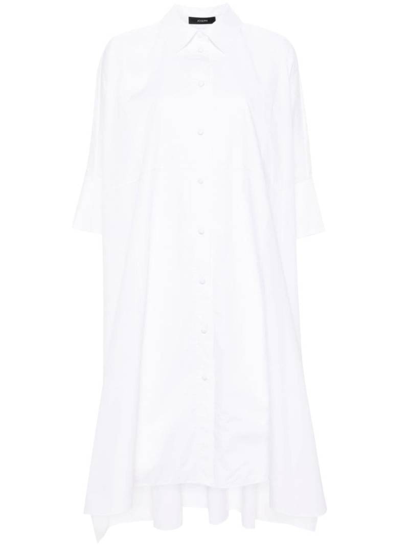JOSEPH Dania organic cotton maxi dress - White von JOSEPH