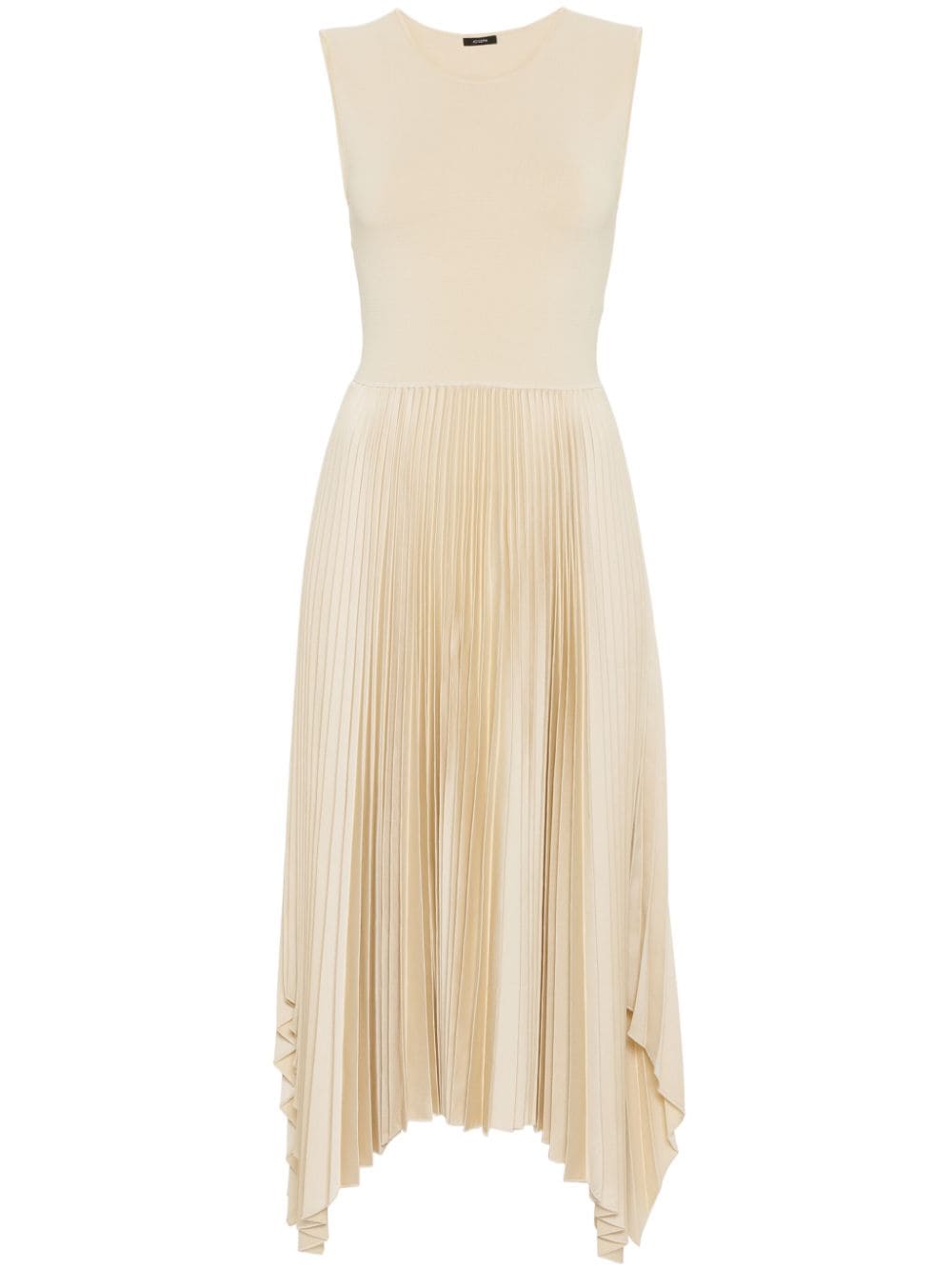 JOSEPH Dera pleated midi dress - Neutrals von JOSEPH