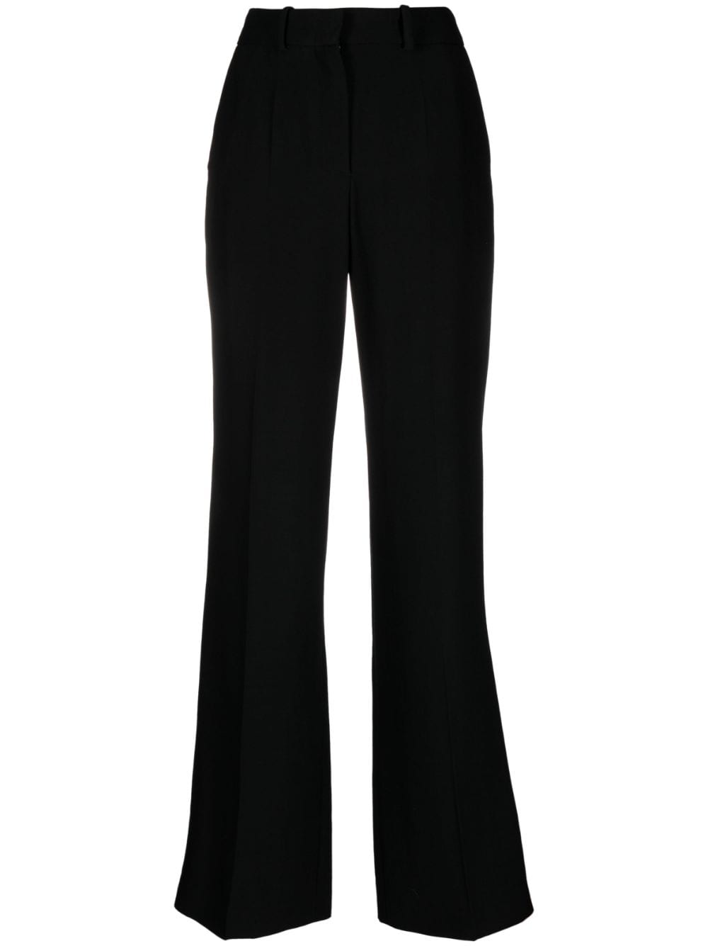 JOSEPH Morissey flared track pants - Black von JOSEPH