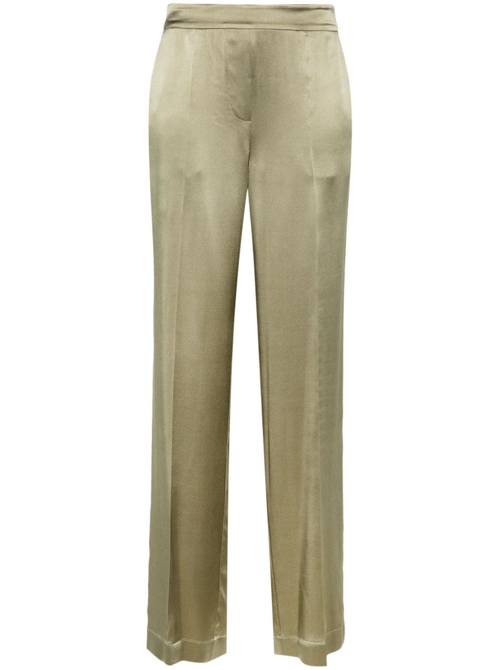 JOSEPH Tova silk trousers - Green von JOSEPH