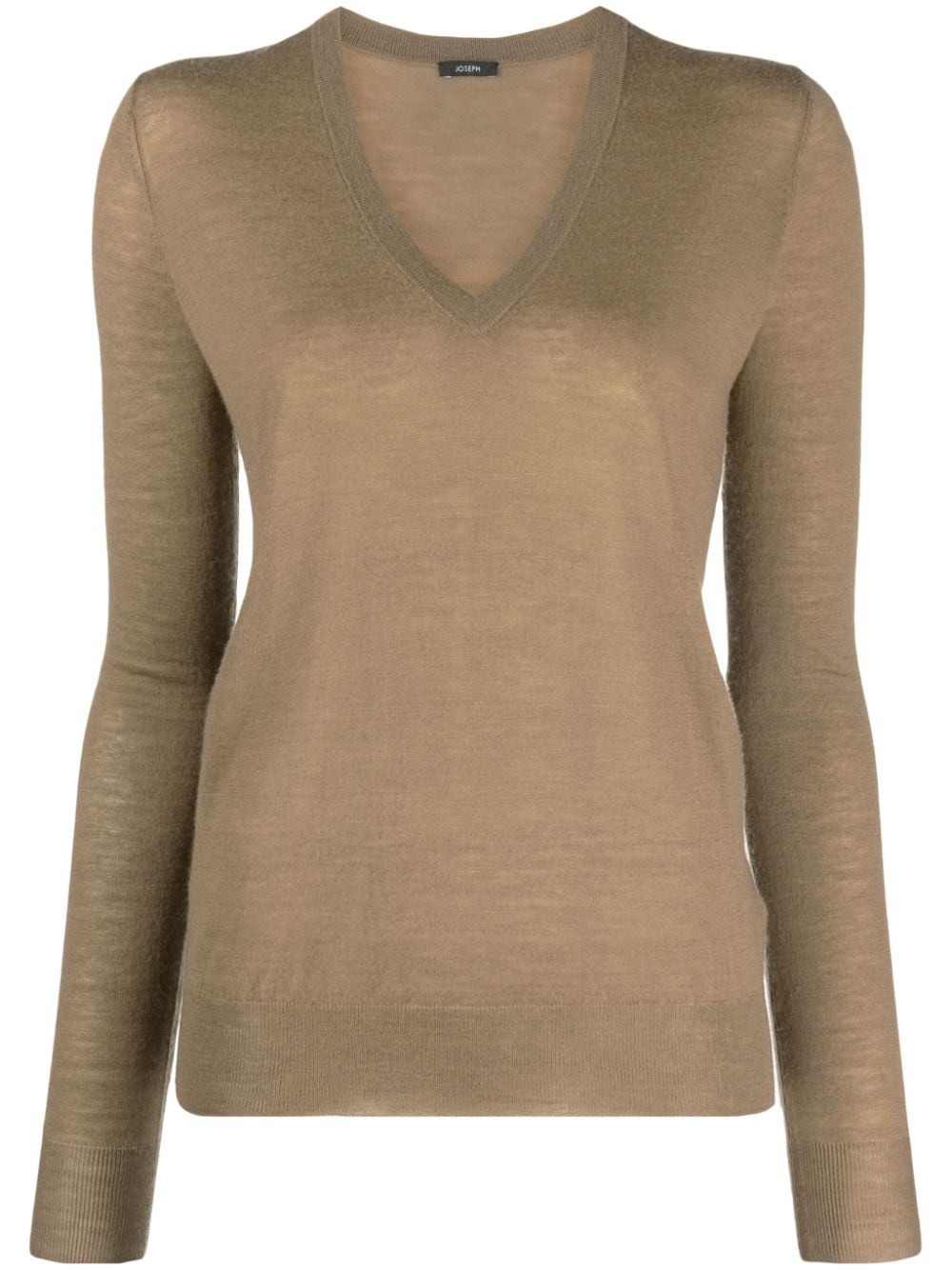 JOSEPH V-neck cashmere jumper - Brown von JOSEPH