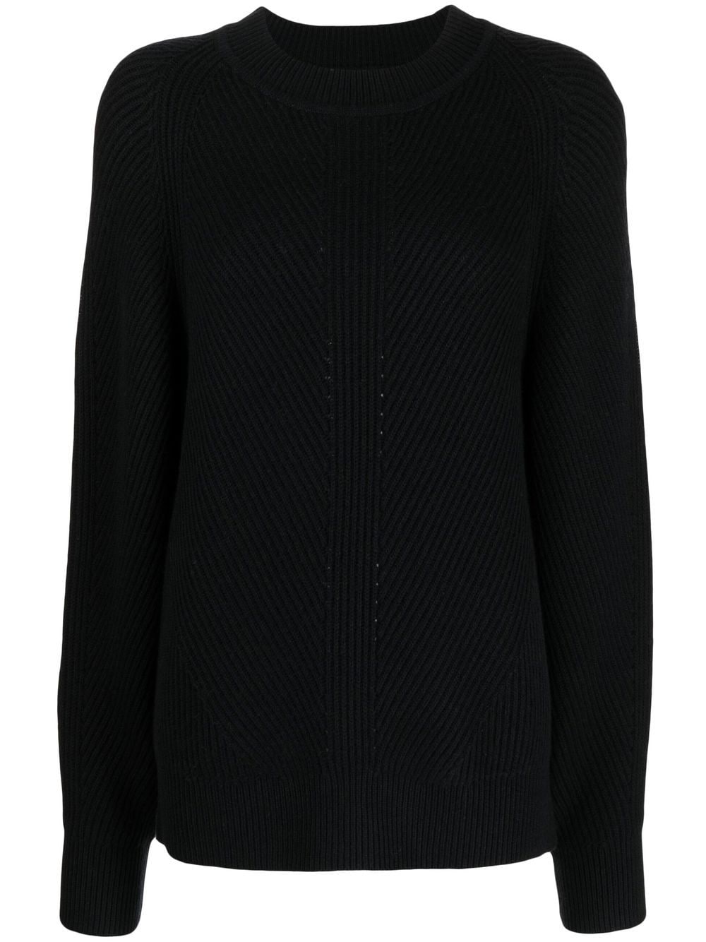 JOSEPH crew-neck knitted sweater - Black von JOSEPH