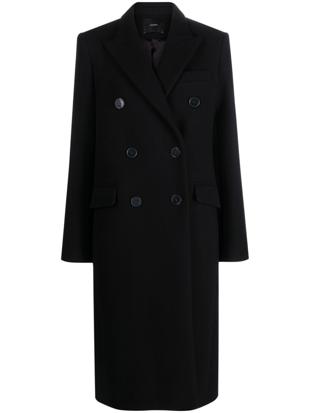 JOSEPH double-breasted peak-lapels coat - Black von JOSEPH