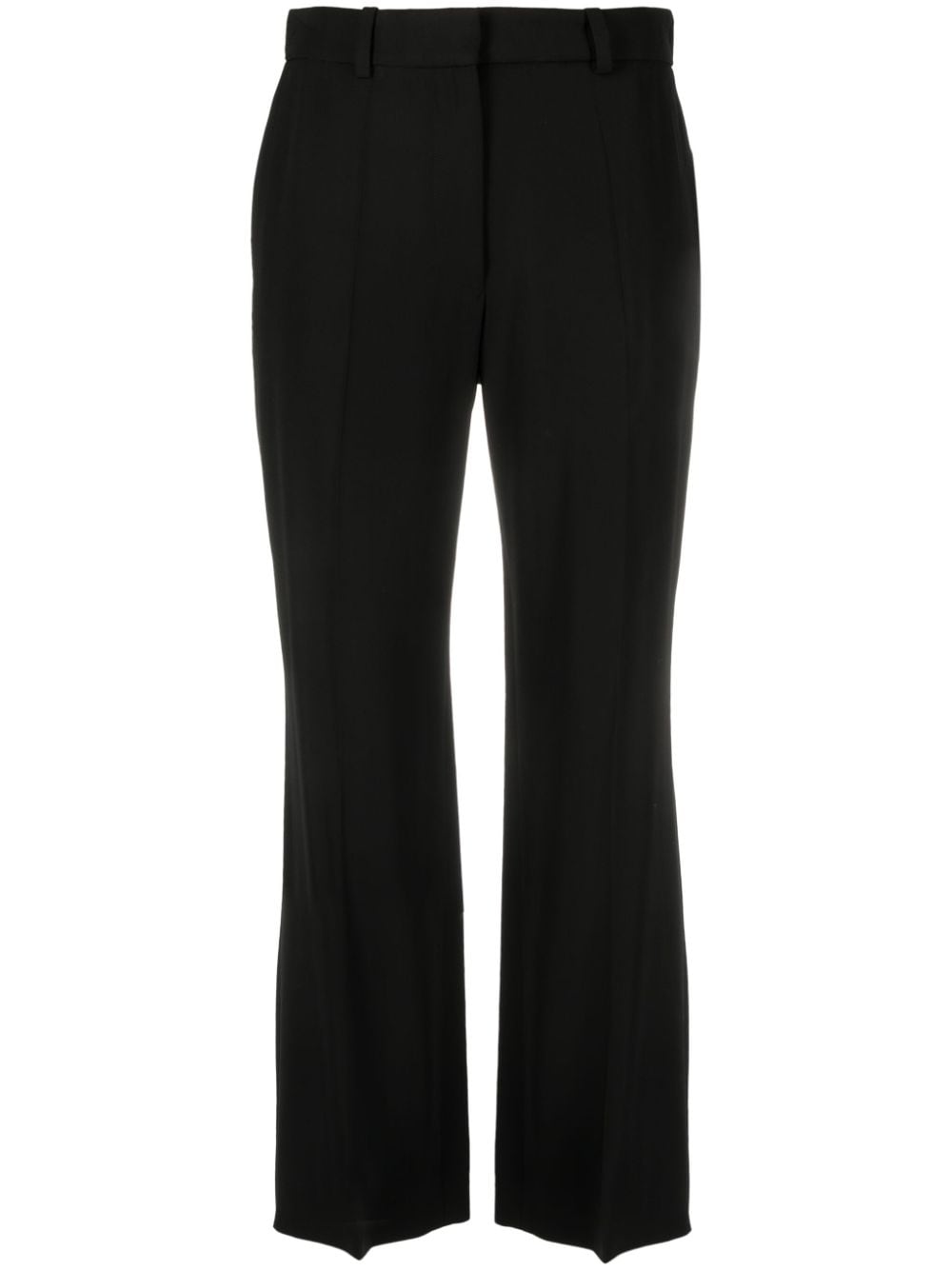 JOSEPH high-waisted cropped trousers - Black von JOSEPH