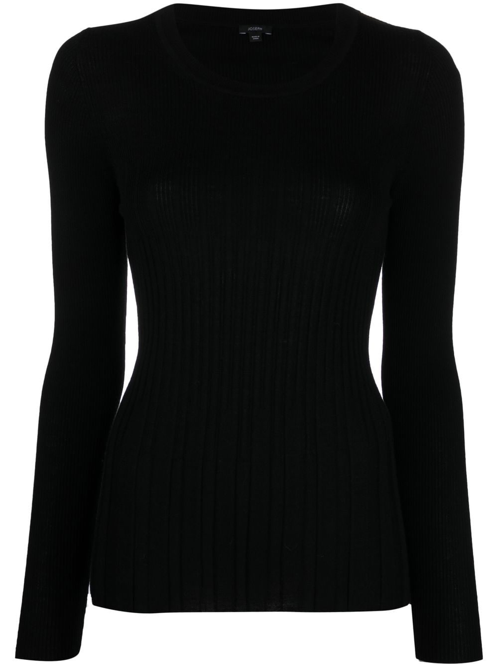 JOSEPH ribbed-knit merino jumper - Black von JOSEPH