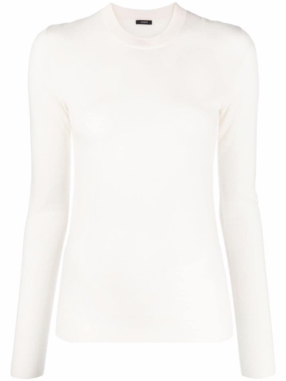 JOSEPH round-neck knitted top - Neutrals von JOSEPH