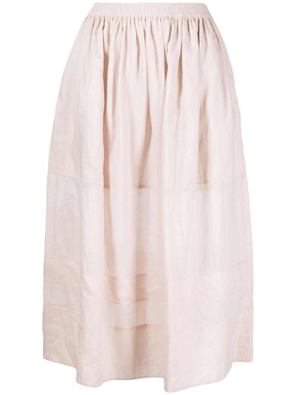 JOSEPH stripe-detail straight skirt - Neutrals von JOSEPH