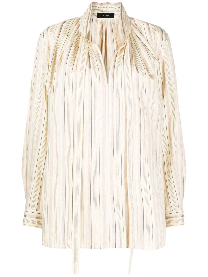 JOSEPH stripe-pattern blouse - Yellow von JOSEPH