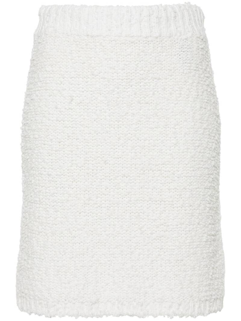 JOSEPH textured knit skirt - White von JOSEPH