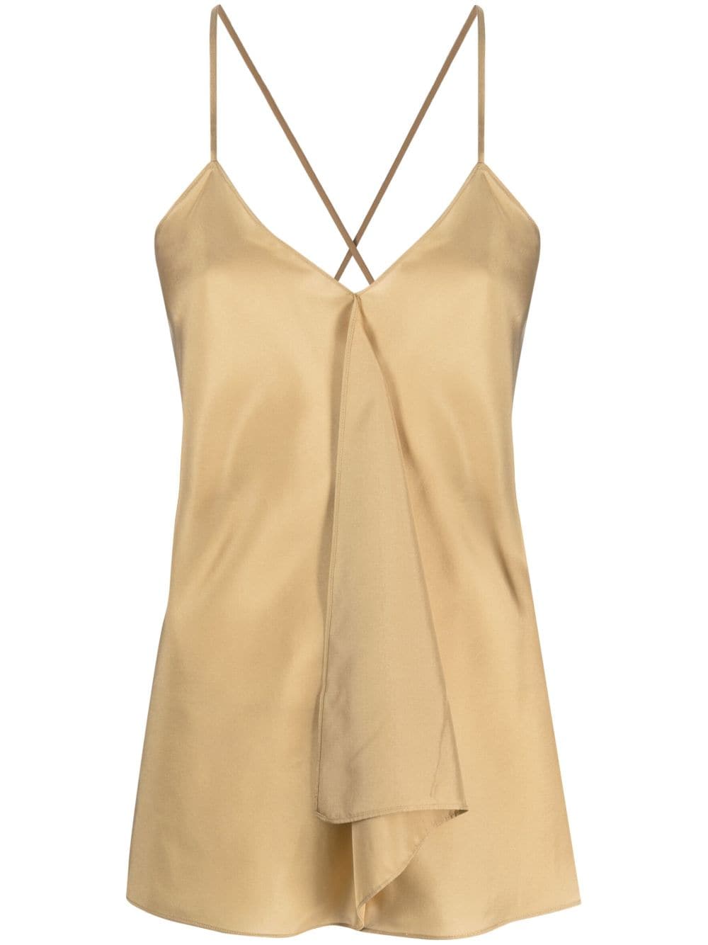 JOSEPH v-neck silk blouse - Neutrals von JOSEPH