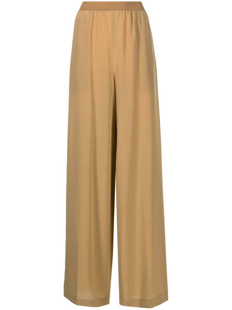 JOSEPH wide-leg silk trousers - Neutrals von JOSEPH