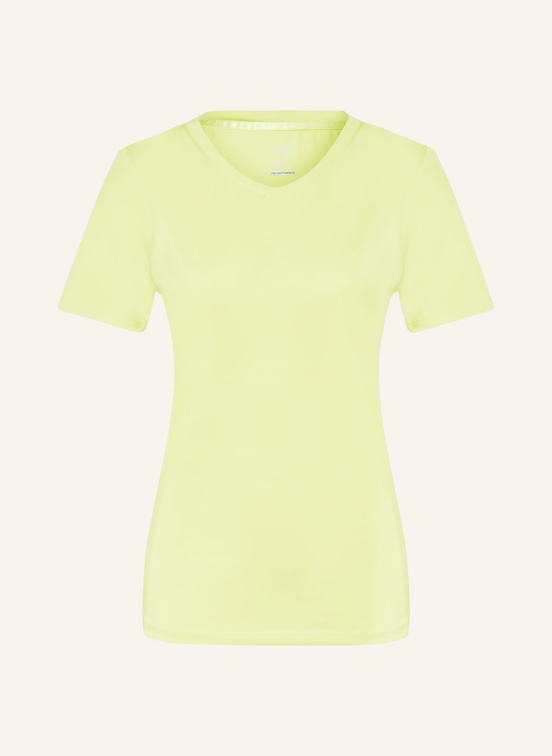 Joy Sportswear T-Shirt Naomi gelb von JOY sportswear