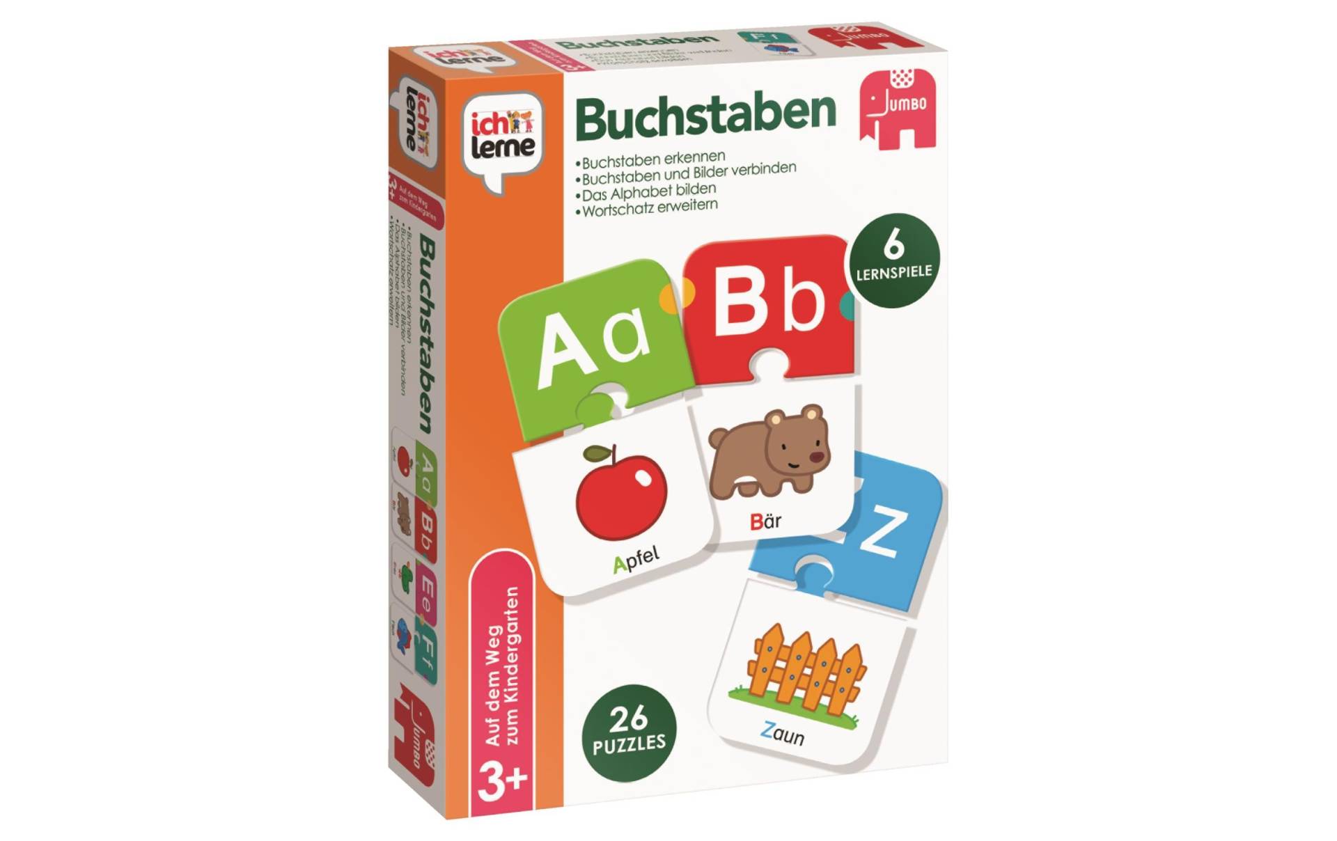 JUMBO Verlag Spiel »Ich lerne Buchstaben« von JUMBO Verlag