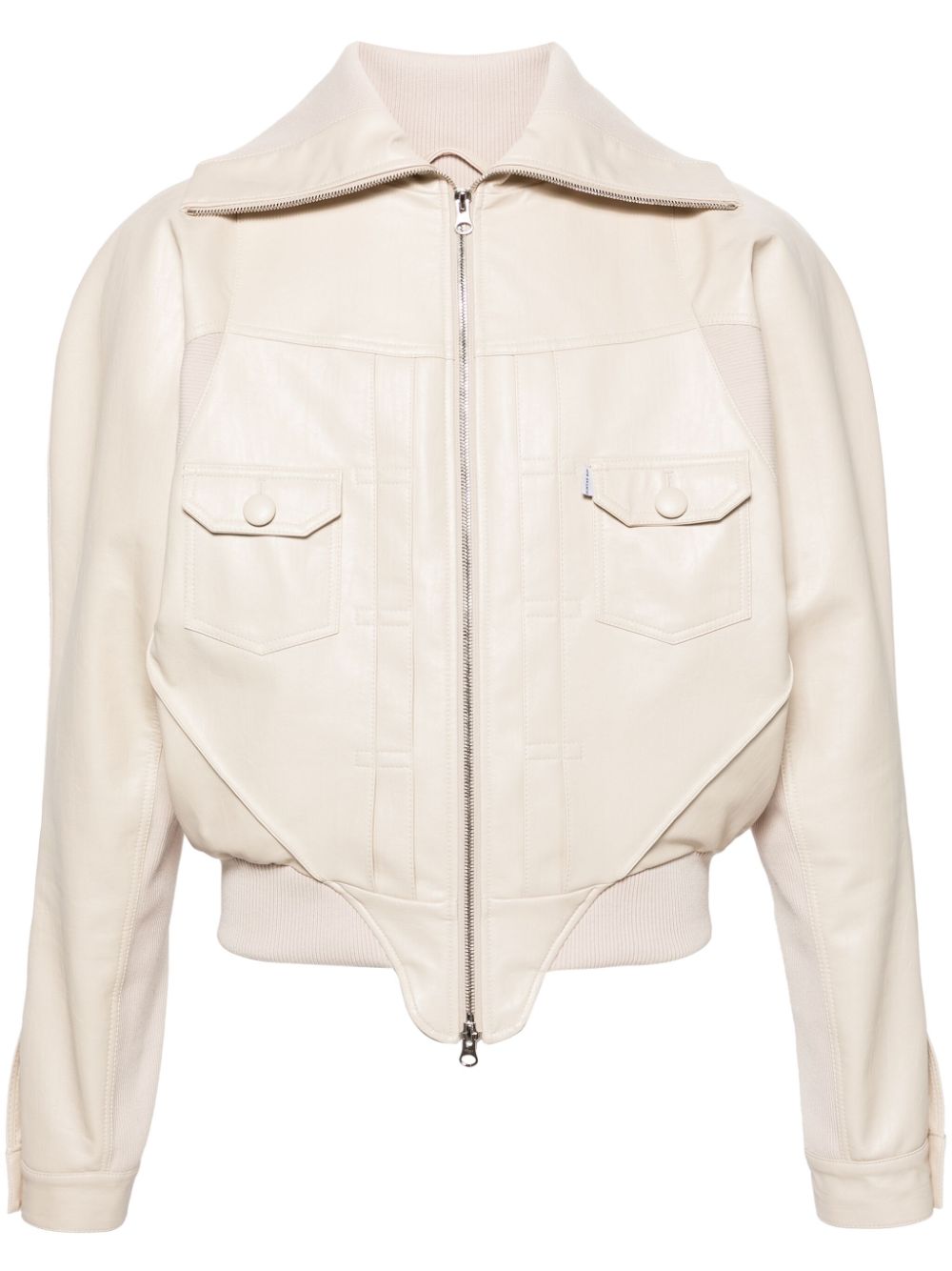 JUNTAE KIM Pourpoint bomber jacket - Neutrals von JUNTAE KIM