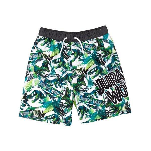 Badeshorts Jungen Grün 110 von JURASSIC WORLD