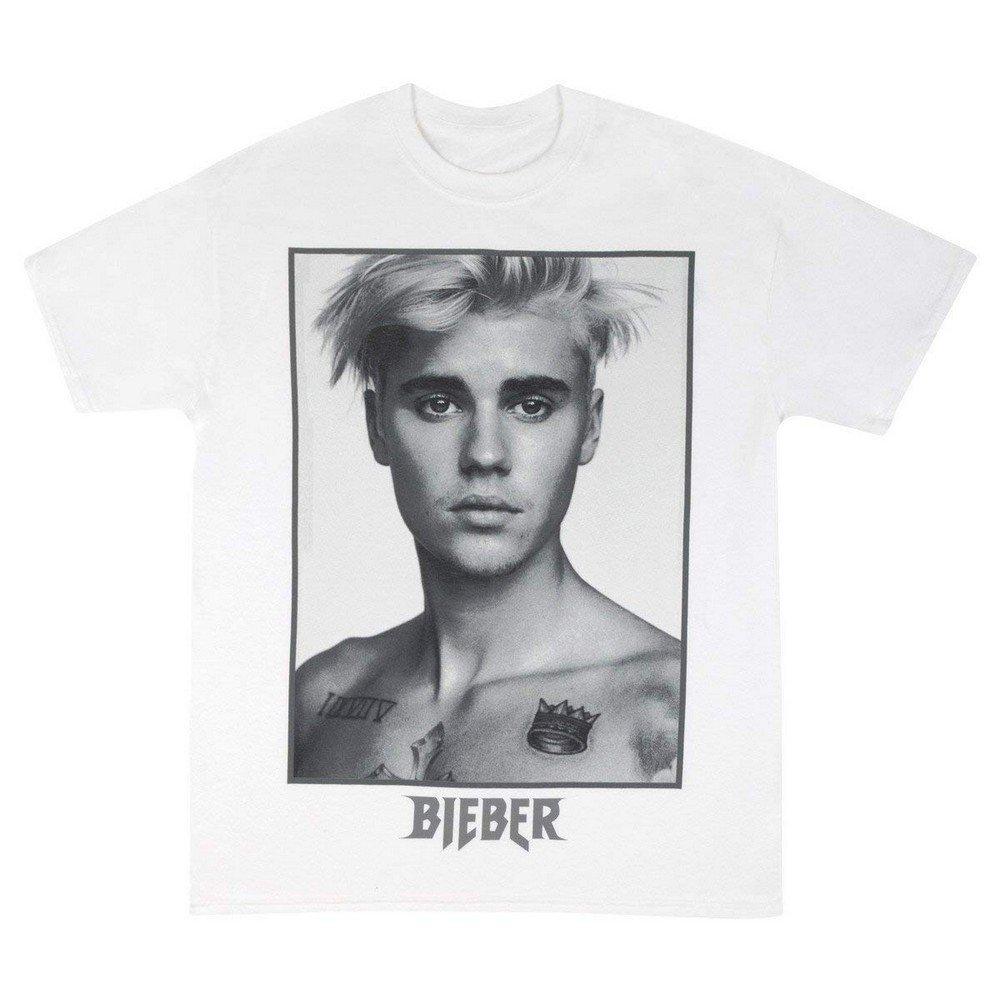 Sorry Tshirt Damen Weiss L von JUSTIN BIEBER