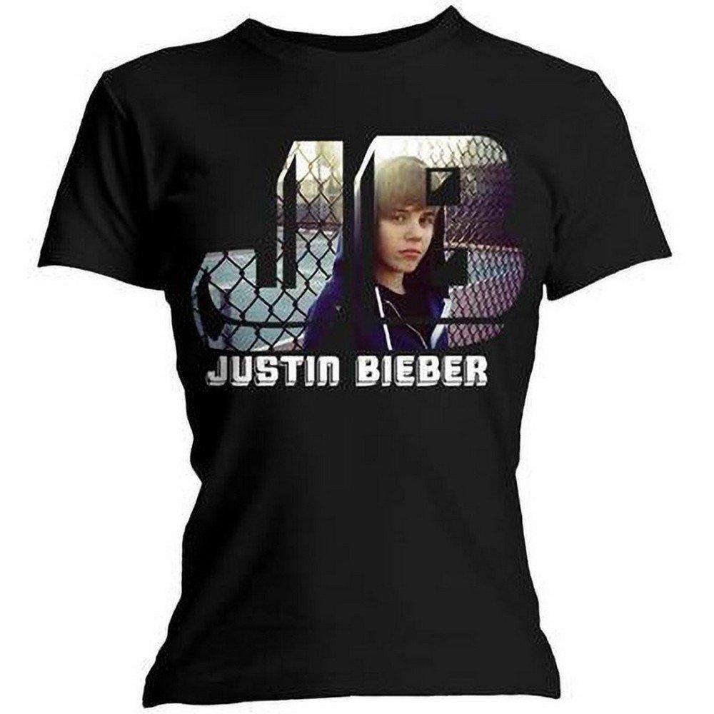 Tshirt Damen Schwarz M von JUSTIN BIEBER