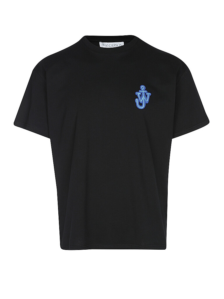 JW ANDERSON T-Shirt ANCHOR schwarz | S von JW ANDERSON