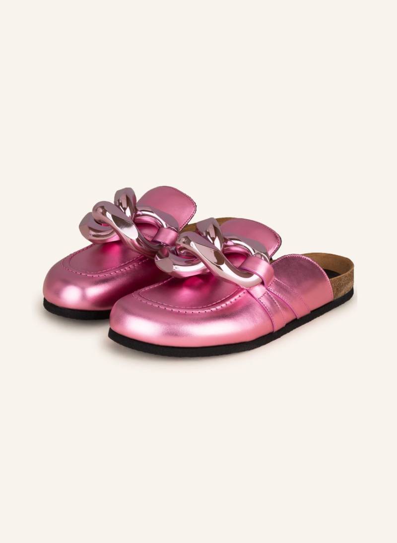 Jw Anderson Mules Chain pink von JW ANDERSON