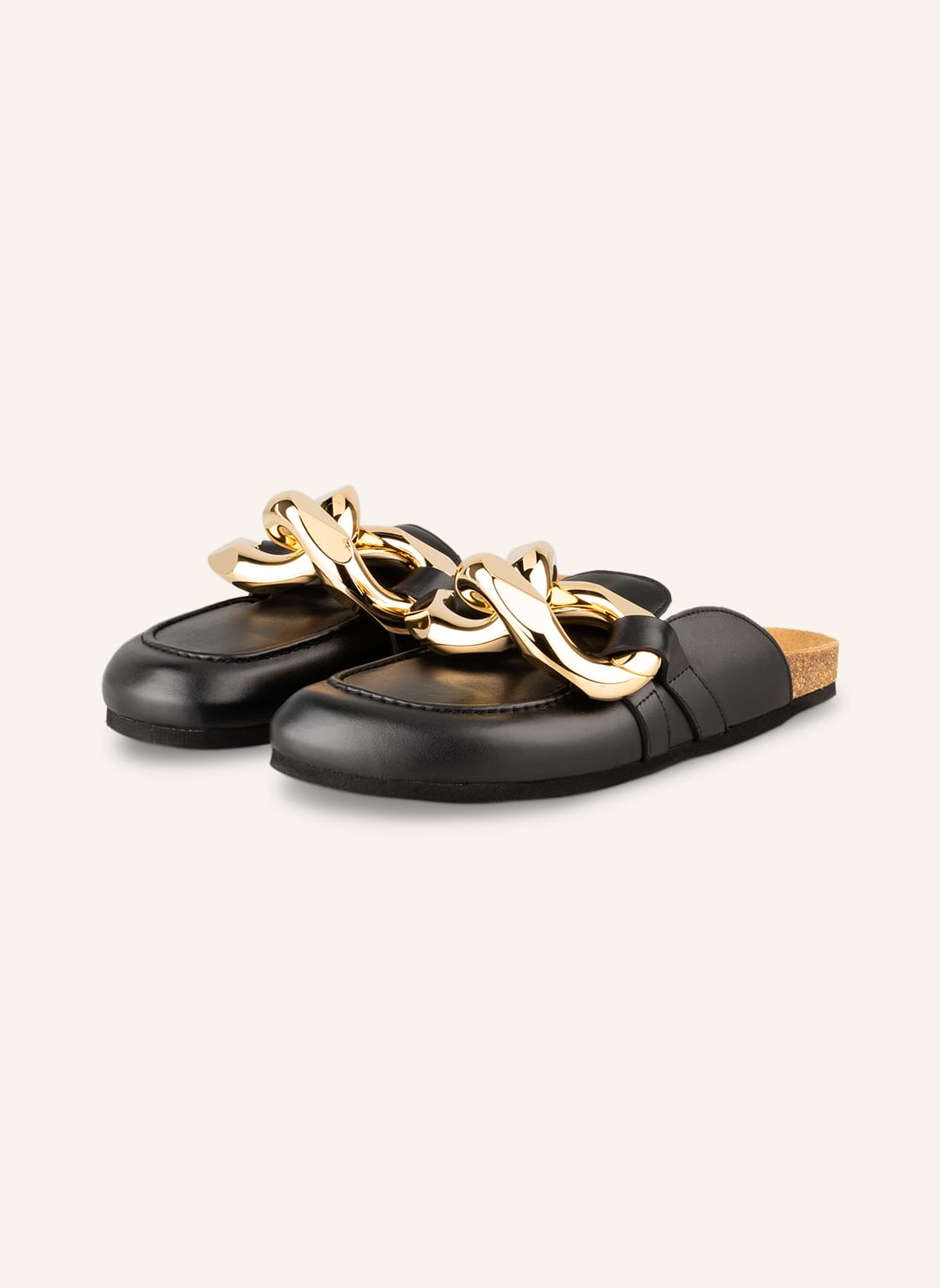 Jw Anderson Mules Chain schwarz von JW ANDERSON