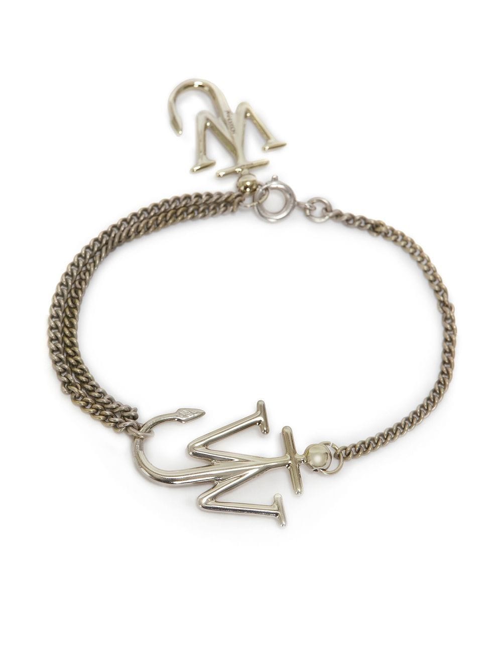 JW Anderson Anchor pendant bracelet - Yellow von JW Anderson