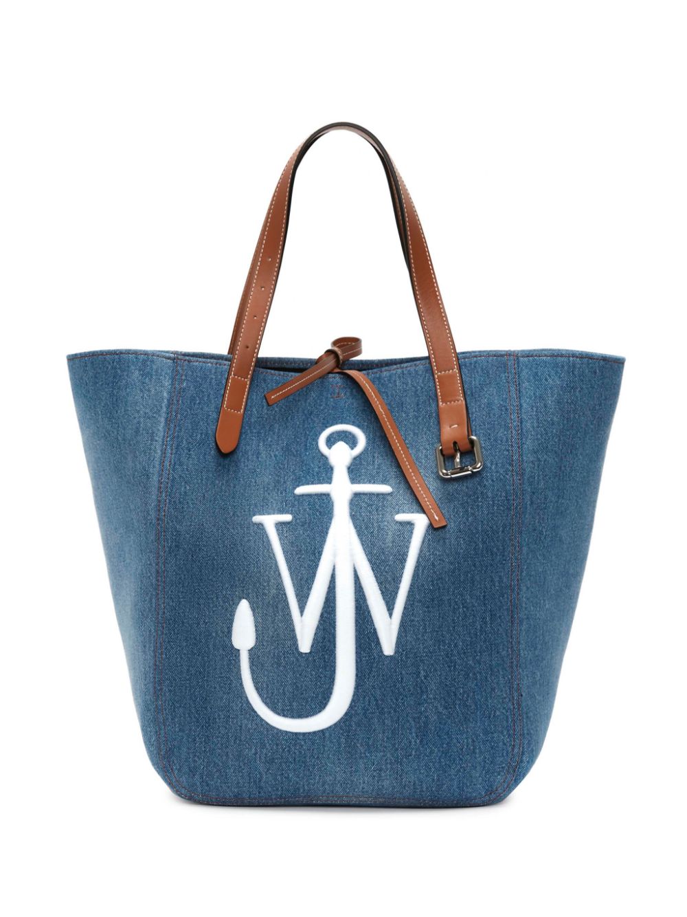 JW Anderson Belt denim tote bag - Blue von JW Anderson