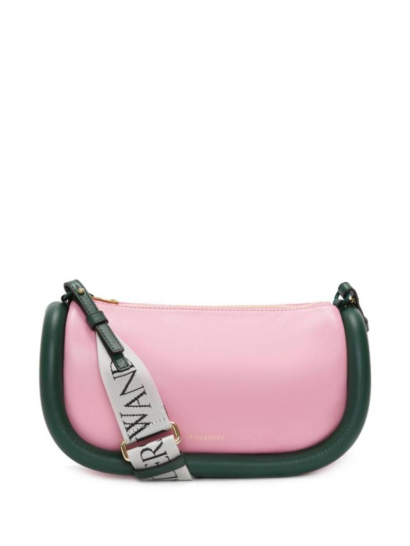 JW Anderson Bumper 15 leather crossbody bag - Pink von JW Anderson