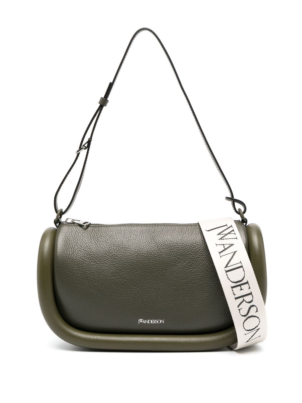 JW Anderson Bumper-15 leather shoulder bag - Green von JW Anderson