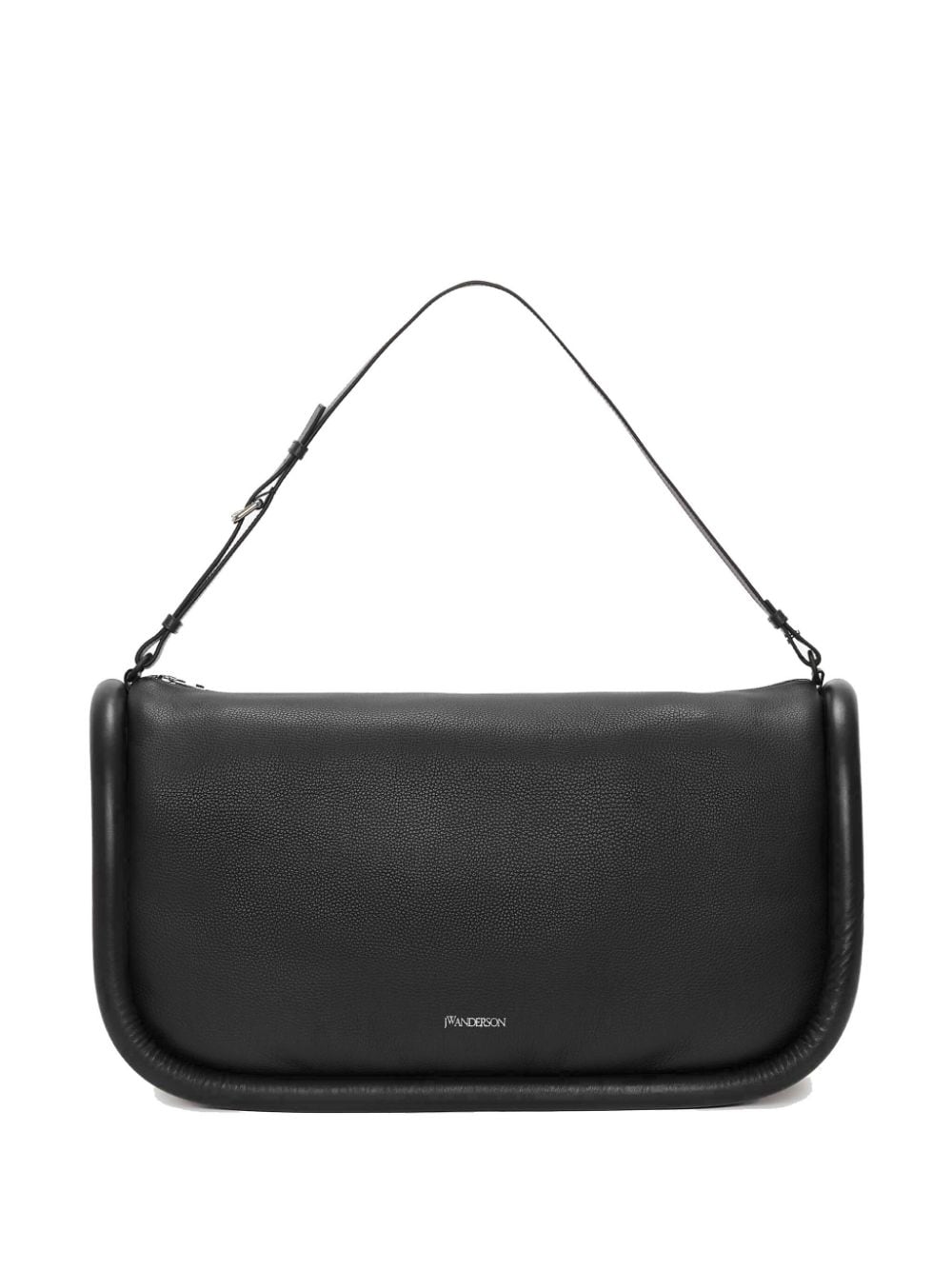 JW Anderson Bumper-36 leather shoulder bag - Black von JW Anderson