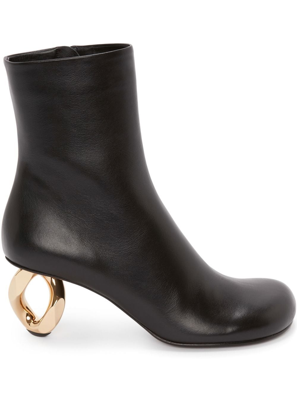 JW Anderson Chain mid-heel boots - Black von JW Anderson