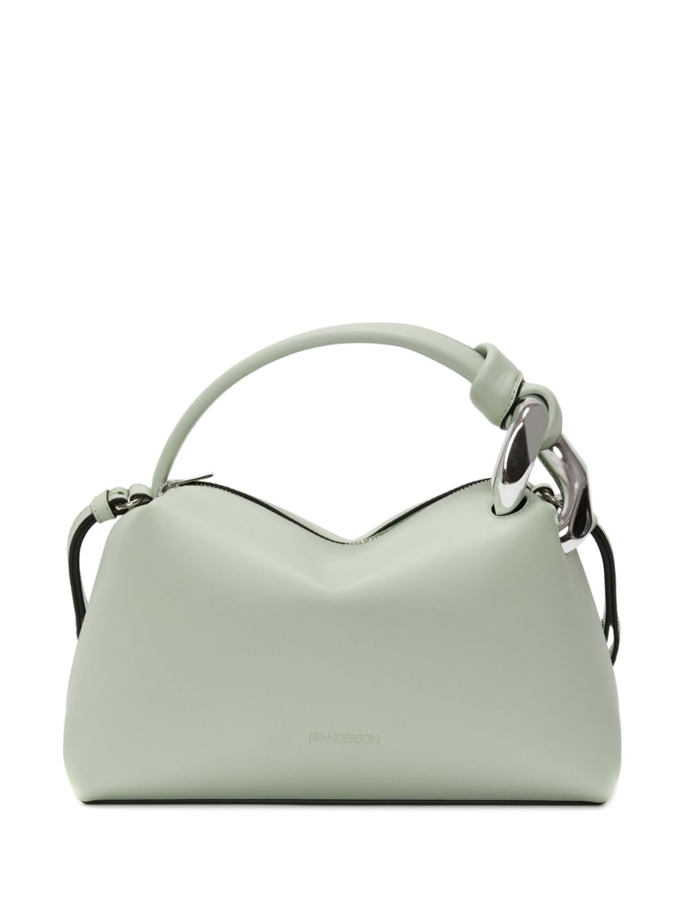 JW Anderson Corner leather crossbody bag - Green von JW Anderson