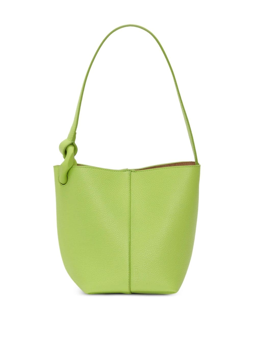 JW Anderson JWA Corner leather bucket bag - Green von JW Anderson