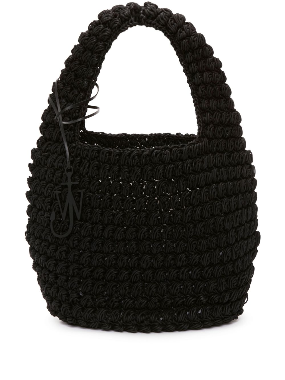 JW Anderson large Popcorn tote bag - Black von JW Anderson