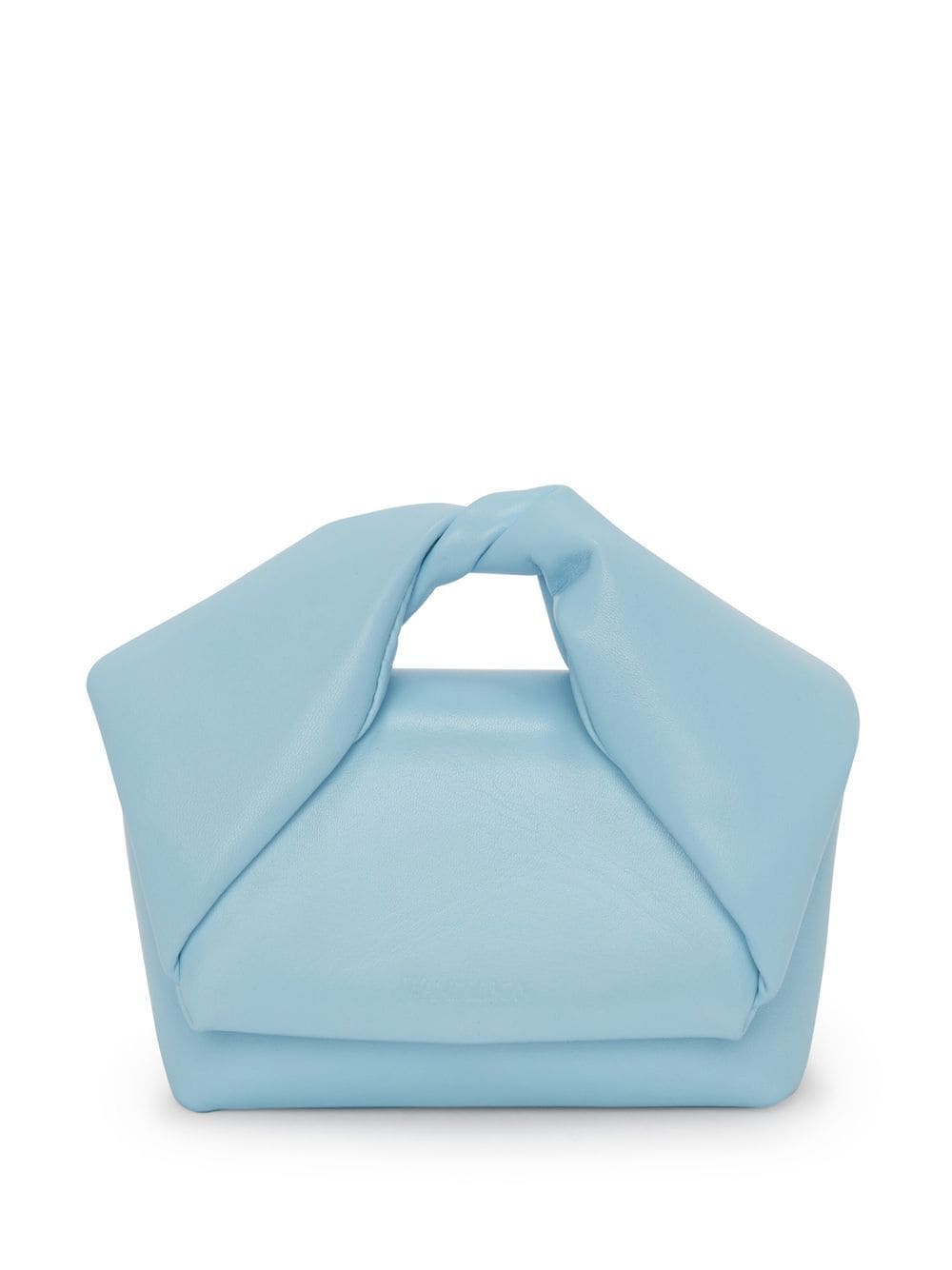 JW Anderson Nano Twister leather bag - Blue von JW Anderson