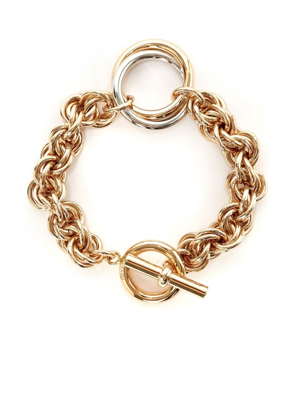JW Anderson loop-charm chain-link bracelet - Gold von JW Anderson