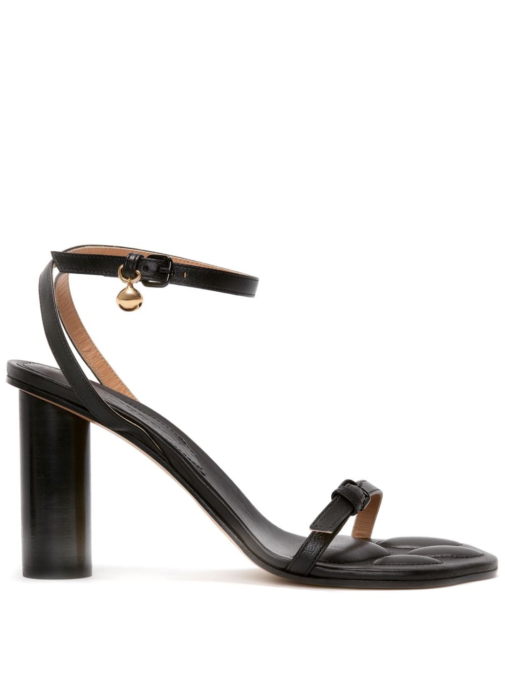 JW Anderson Paw leather sandals - Black von JW Anderson