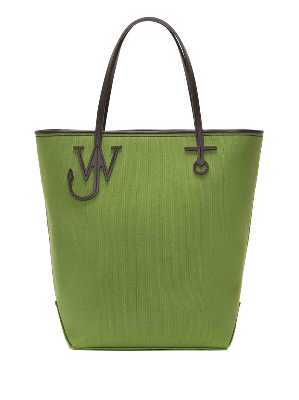 JW Anderson Tall Anchor canvas tote bag - Green von JW Anderson