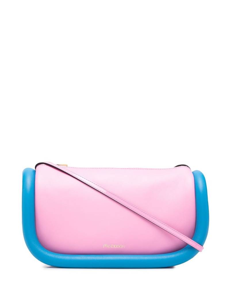 JW Anderson Bumper-15 leather shoulder bag - Pink von JW Anderson